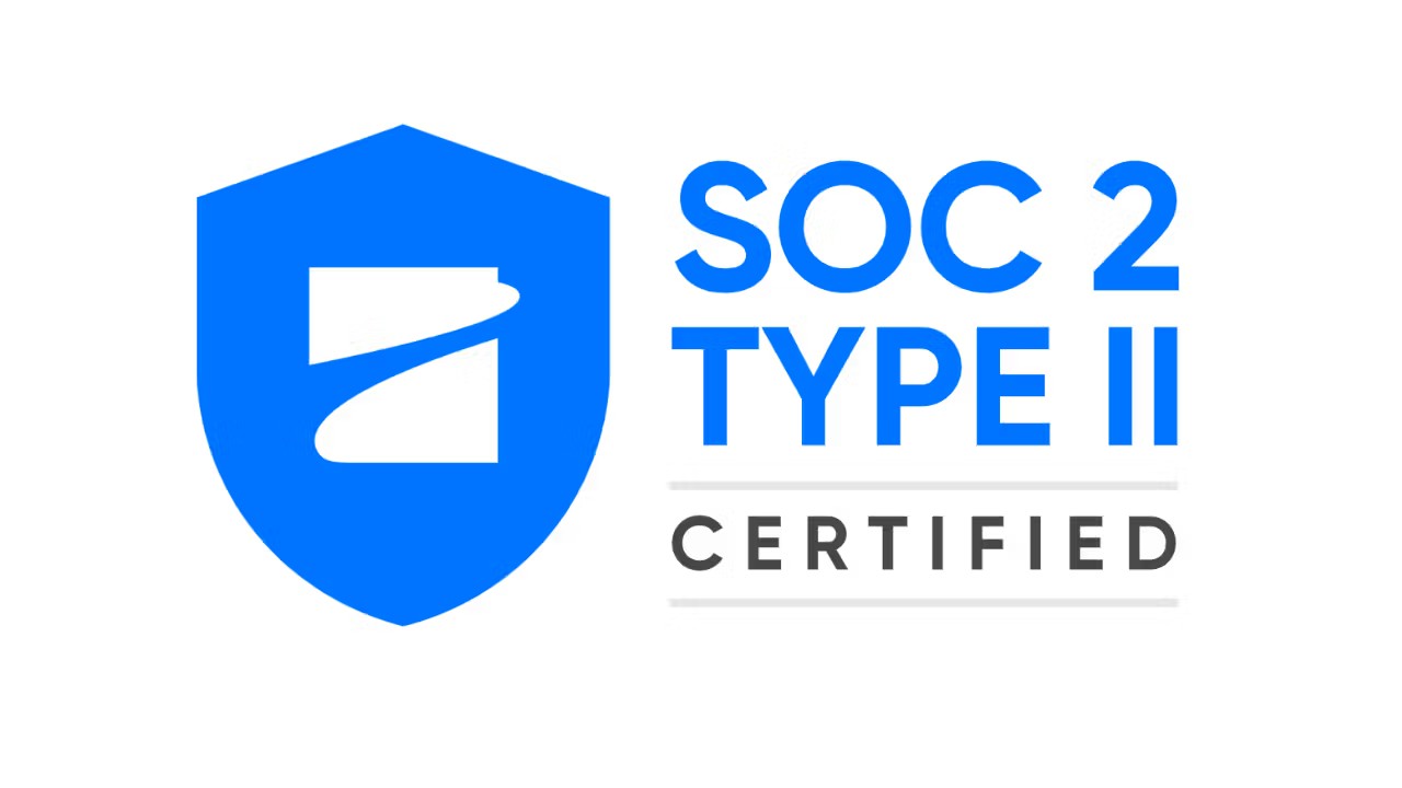 SOC 2 Type II certified
